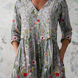 PATTERNED LONG BLOUSE 6