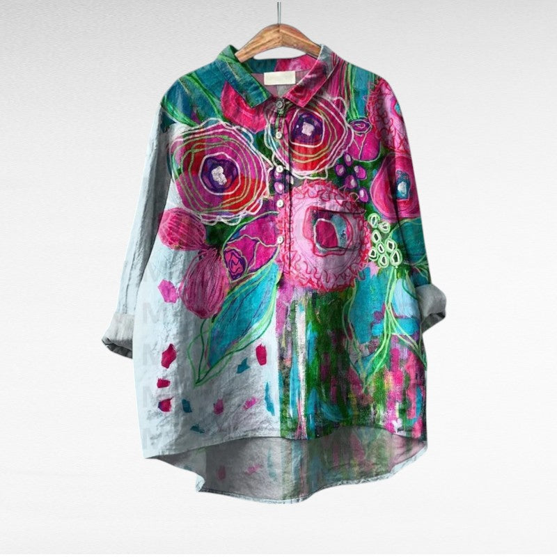 CLASSIC FLORAL BLOUSE 3