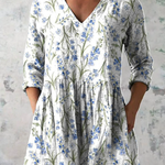 PATTERNED LONG BLOUSE 15