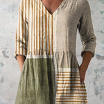 PATTERNED LONG BLOUSE 9