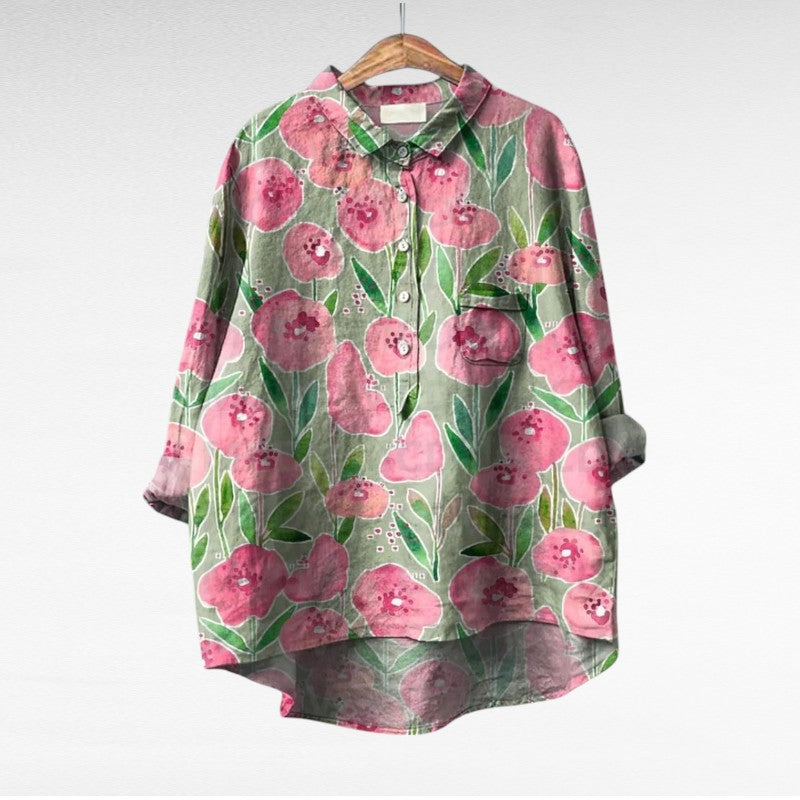 CLASSIC FLORAL BLOUSE 3