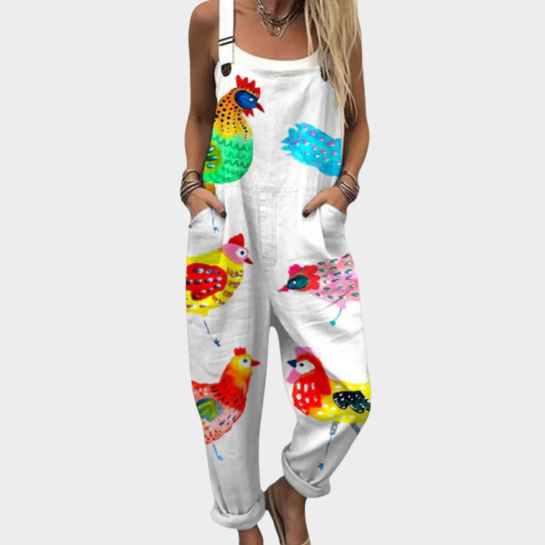 PRINTED COMFORT JUMPSUIT 1