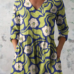 PATTERNED LONG BLOUSE 26
