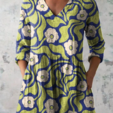 PATTERNED LONG BLOUSE 26