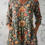 PATTERNED LONG BLOUSE 22