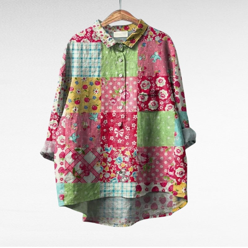 CLASSIC FLORAL BLOUSE 3
