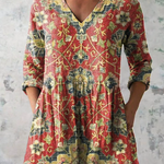 PATTERNED LONG BLOUSE 30