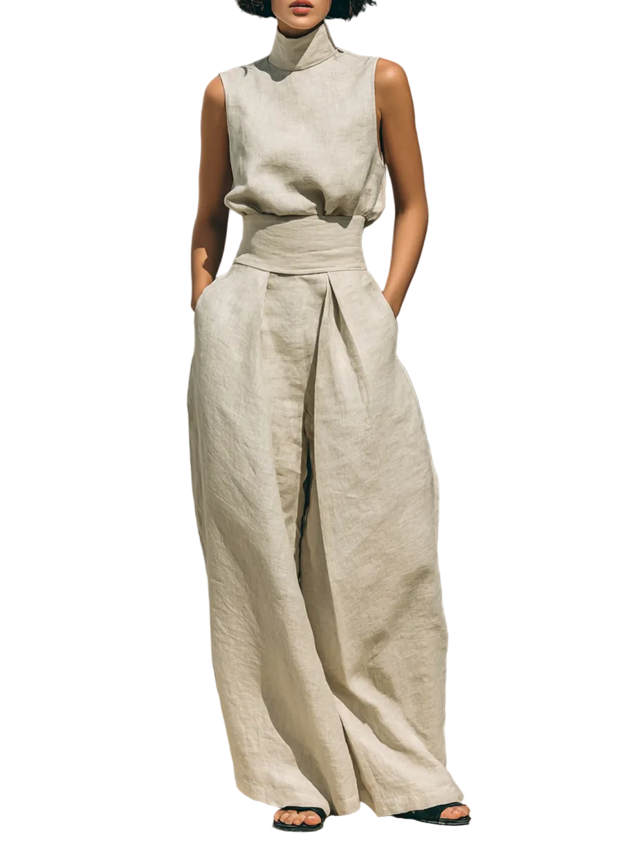Maria – Completo Lino & Cotone Eleganza Naturale