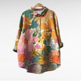FLORAL SHIRT BLOUSE 1