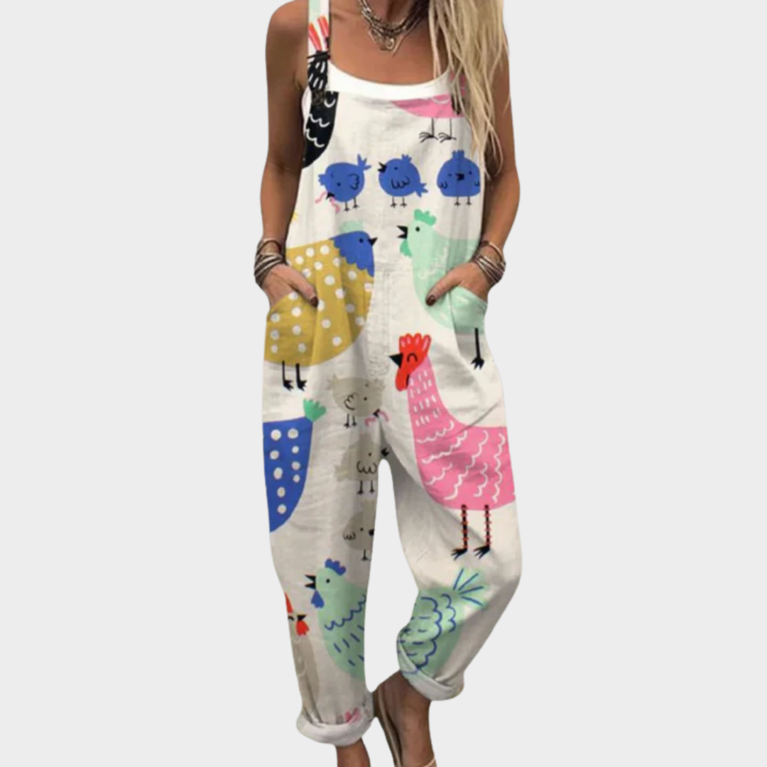 PRINTED COMFORT JUMPSUIT 30