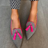 CHIC POINTED-TOE LOAFERS
