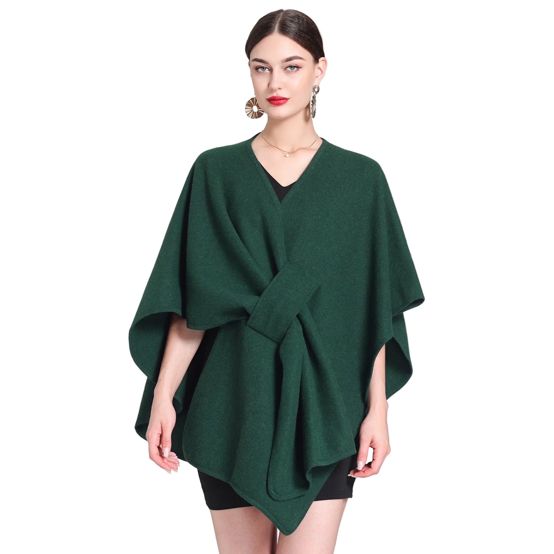Marina™ | Caped Fleece Shawl — Final Edit