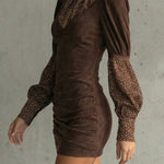 Serelinne – Vintage puff sleeve – Mini dress