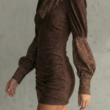 Serelinne – Vintage puff sleeve – Mini dress
