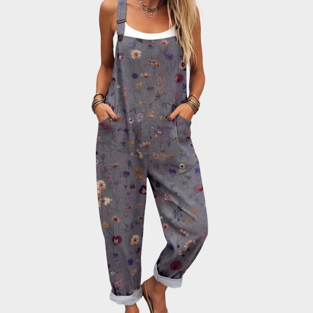 PRINTED COMFORT JUMPSUIT 36