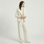 Conjunto de Malha com Colete Acolchoado para Conforto Envolvente