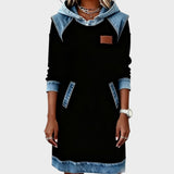 CASUAL HOODED DRESS