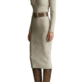 Valenoré – Sculpted elegance – Knit midi dress
