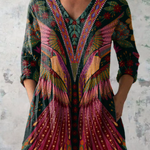 PATTERNED LONG BLOUSE 13