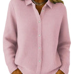 Katrina – Textured Knit Button Cardigan