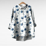 FLORAL SHIRT BLOUSE 1