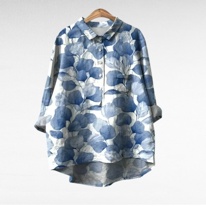 FLORAL SHIRT BLOUSE 1