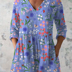 PATTERNED LONG BLOUSE 29