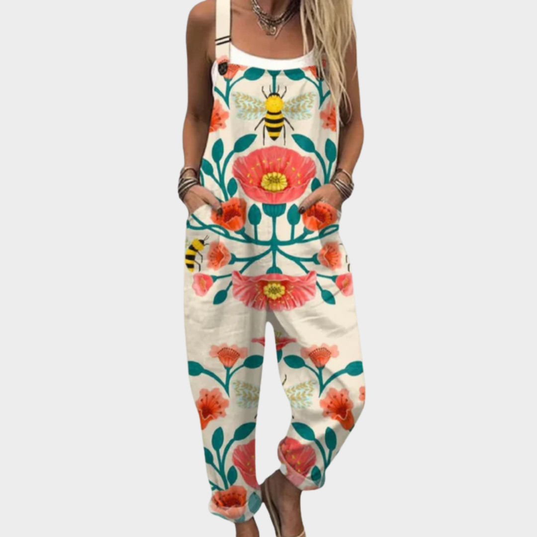 PRINTED COMFORT JUMPSUIT 9