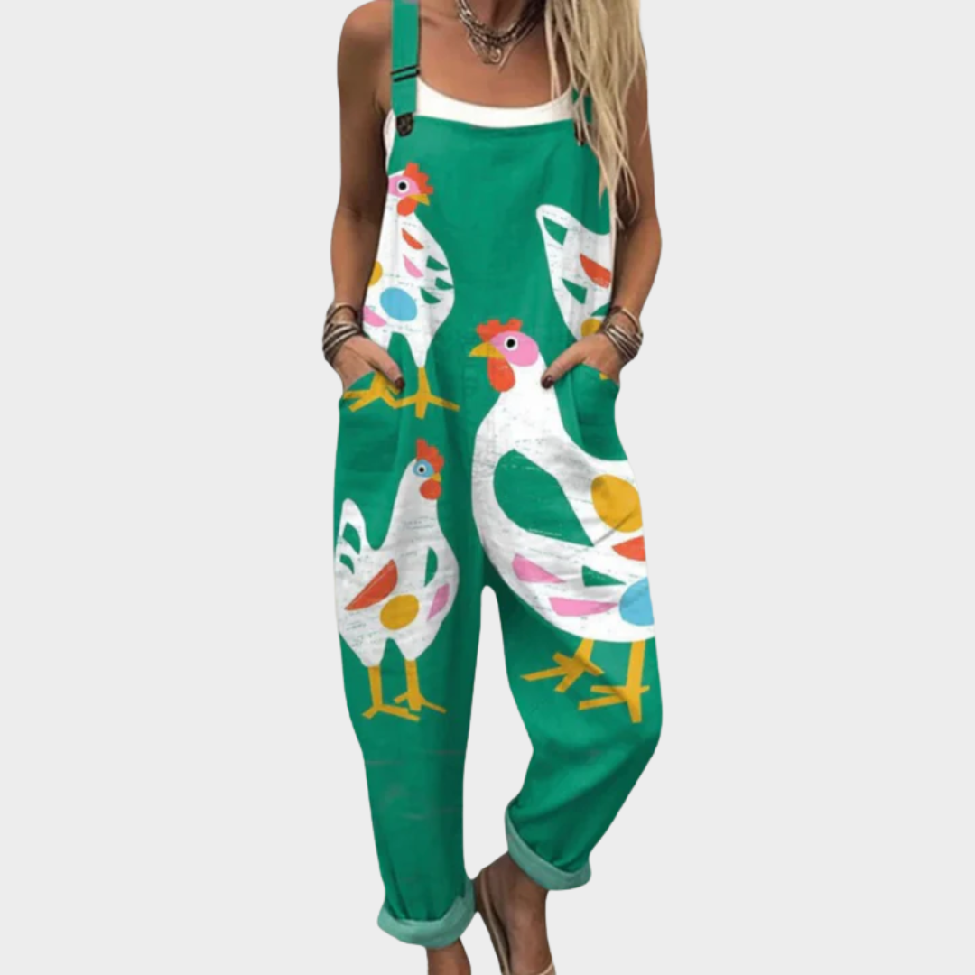PRINTED COMFORT JUMPSUIT 13