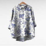 CLASSIC FLORAL BLOUSE 4