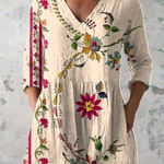PATTERNED LONG BLOUSE 10