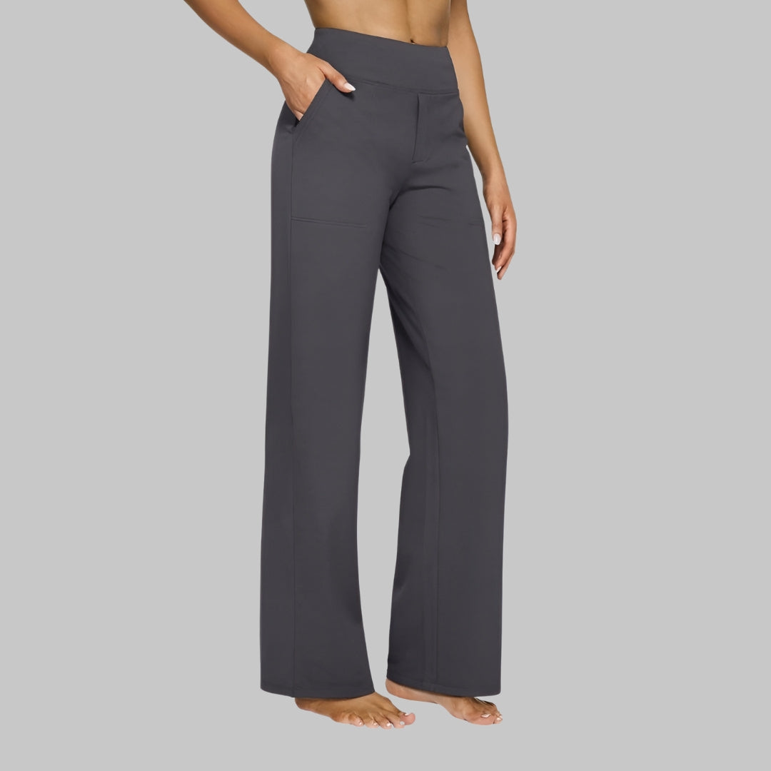 COMFORTABLE STRETCH TROUSERS
