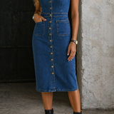 BUTTON-UP DRESS