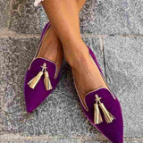 BOHO FRINGE LOAFERS