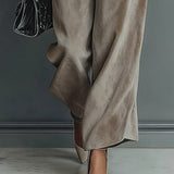 Women's turtleneck casual warm velvet suit