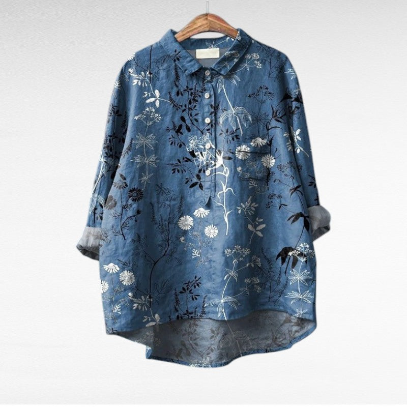 CLASSIC FLORAL BLOUSE 4