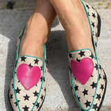 PLAYFUL HEART LOAFERS
