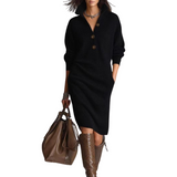 WARM ELEGANT KNIT DRESS