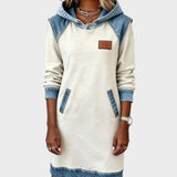 CASUAL HOODED DRESS