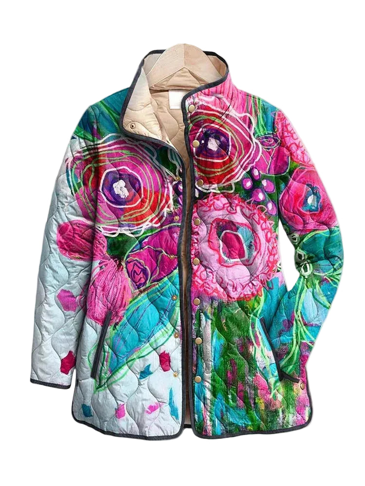 Arianne | Elegant Floral Patterned Jacket — Final Edit