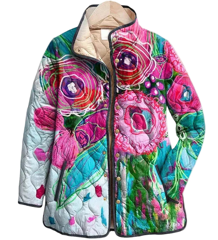 Arianne | Elegant Floral Patterned Jacket — Final Edit