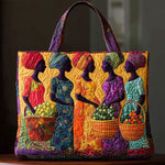 African Women Legacy WN0701015CL Quilted Tote Bag