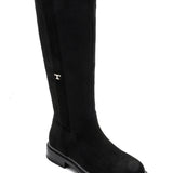 SUEDE LOOK ELEGANT HIGH BOOTS