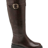 TALL LEATHER-LOOK BOOTS