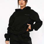 Soft Relaxed Fit Hoodie and Jogger Set for Everyday Comfort