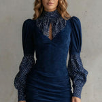 Serelinne – Vintage puff sleeve – Mini dress