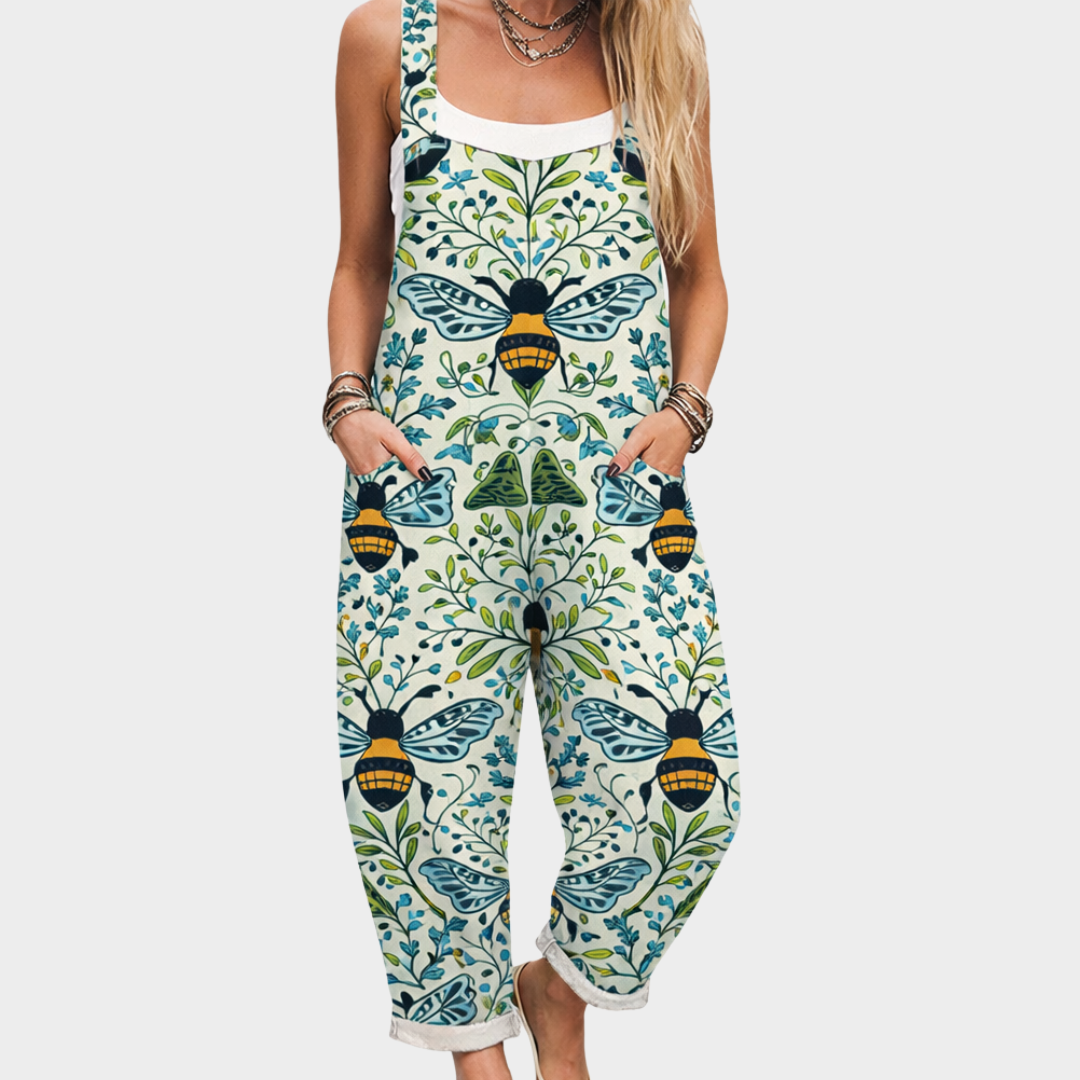 PRINTED COMFORT JUMPSUIT 6