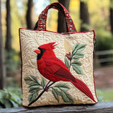 Sparkling Cardinal WN2509069CL Quilted Tote Bag