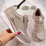 Ginette | Zip-Up Orthopedic Sneakers