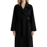 Kaith™ | Elegant Belted Long Coat